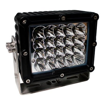 Carjamz Race Sport 6" 100-Watt Ultra Series LED Hi Powered Spot Light, Powered by CREE Diodes Combo Beam RS6162100W